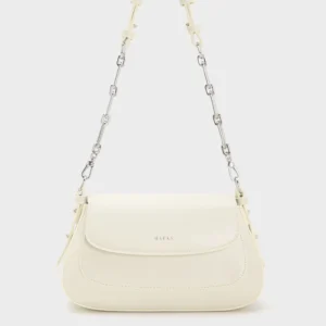 Túi Đeo Vai Hobo Nắp Gập Chain Handle