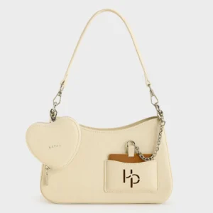 Túi Đeo Vai Hobo Đáy Vuông Love Charm